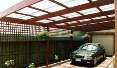 Skillion Roof Carport